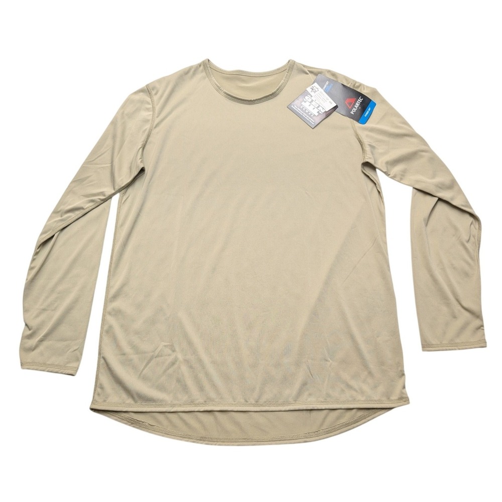 NWT ADS Polartec Gen III L1 Top Mens Medium Regular Tan ECWCS Base Layer